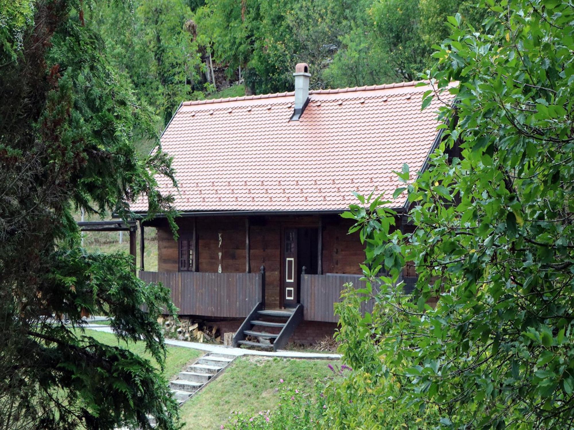 Tradicionalna Zagorska Drvena Kuca Stara Murva Tuheljske Toplice Exterior foto